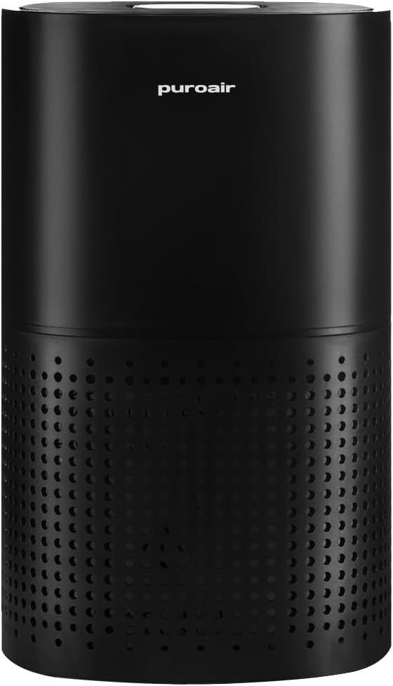 PuroAir HEPA 14 Air Purifier for Home - Covers 1,115 Sq Ft - Air Purifier for Allergies - For Large Rooms - Filters Up To 99.99% of Pet Dander, Smoke, Allergens, Dust, Odors, Mold Spores