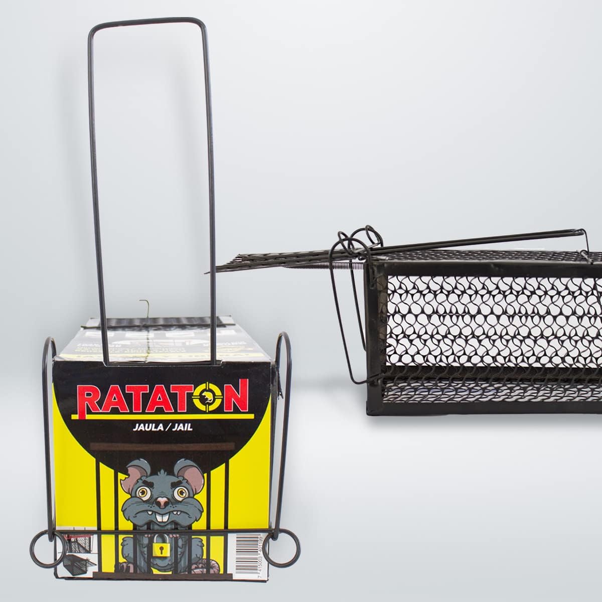 Jail, Traps and Releases Rats, Small Squirrels and Other Rodents. Easy to use, Indoor and Outdoor use, Does not Mistreat The Animal, Safe for Pets and Children, Anti-Escape Lock, Reusable