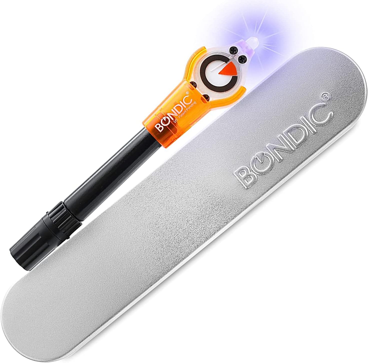 Bondic UV Glue Kit with Light, Super Glue, Plastic Welding Kit, Curing Light Liquid Plastic Repair, Jewelry Making, Necklace Craft, Glue Adhesive Epoxy Ultraviolet Mold for Glass Epoxy Resin Supplies