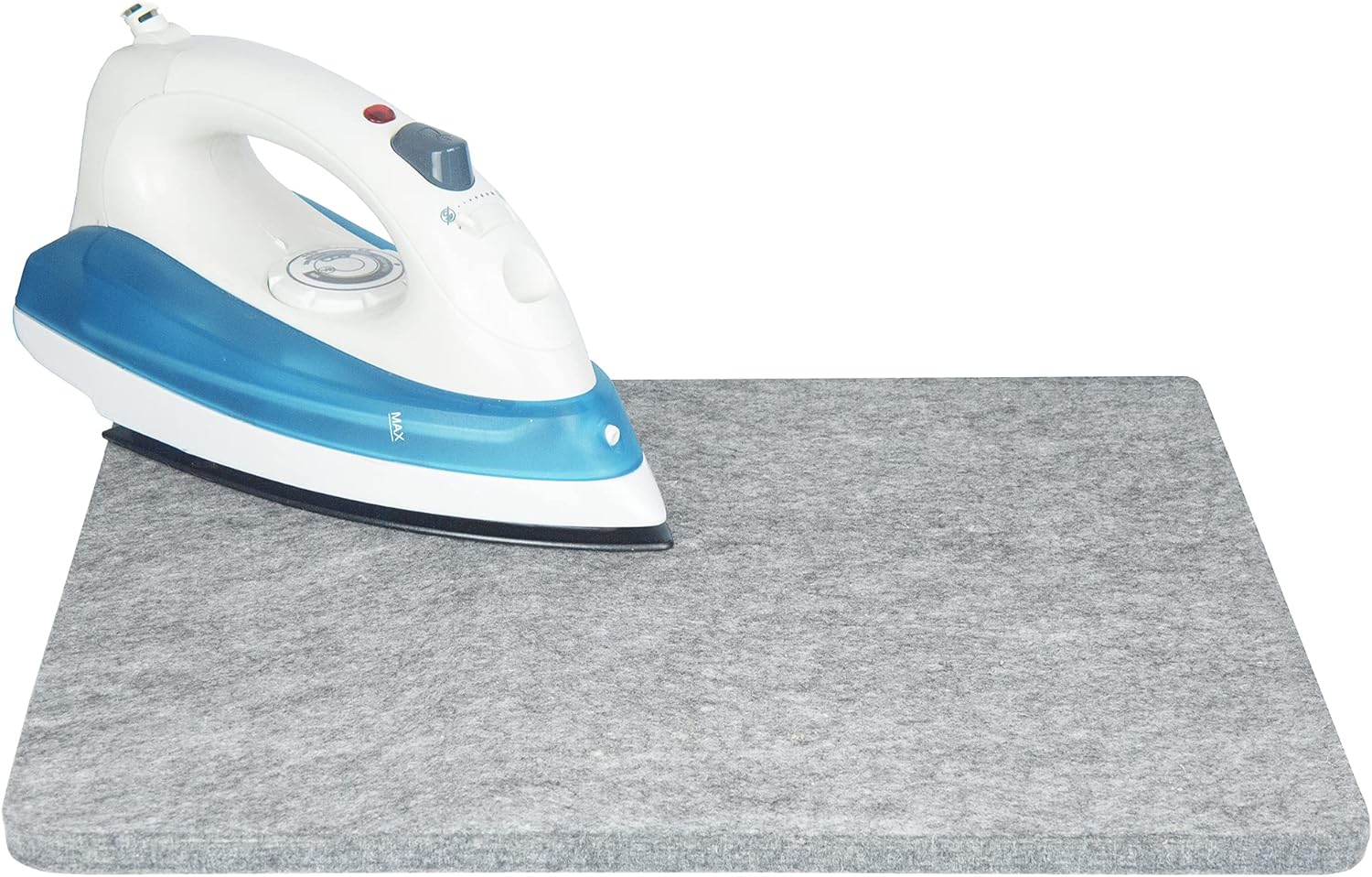 Portable Ironing Wool Mat (Iron Anywhere) Ironing Board Replacement, Iron Board Alternative Pad (11.5" x 14.5")