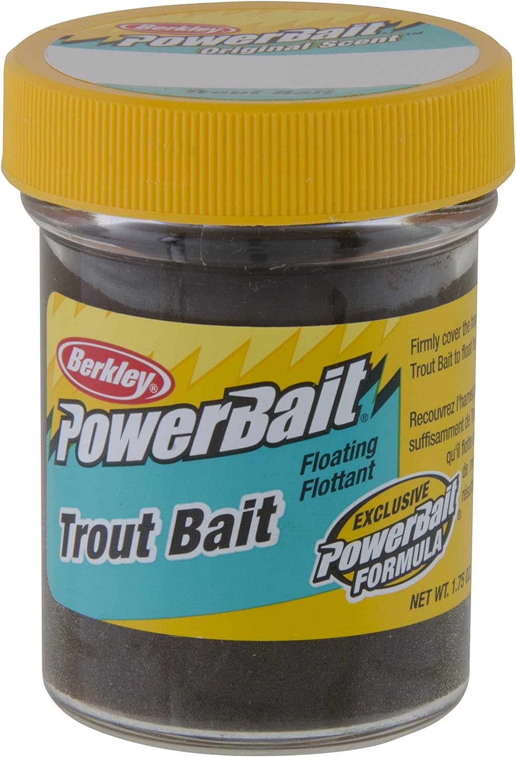Berkley PowerBait Trout Bait, Hatchery Pellet, Fishing Dough Bait, Scent Dispersion Technology, Irresistible Scent and Flavor, Moldable and Easy to Use